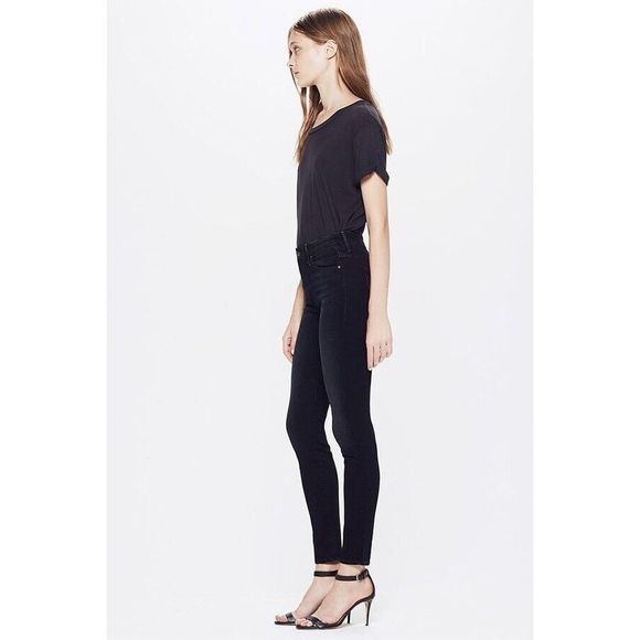 New Mother High Waister Looker In Cofee Tea Or Me Size 25 - Picture 1 of 11